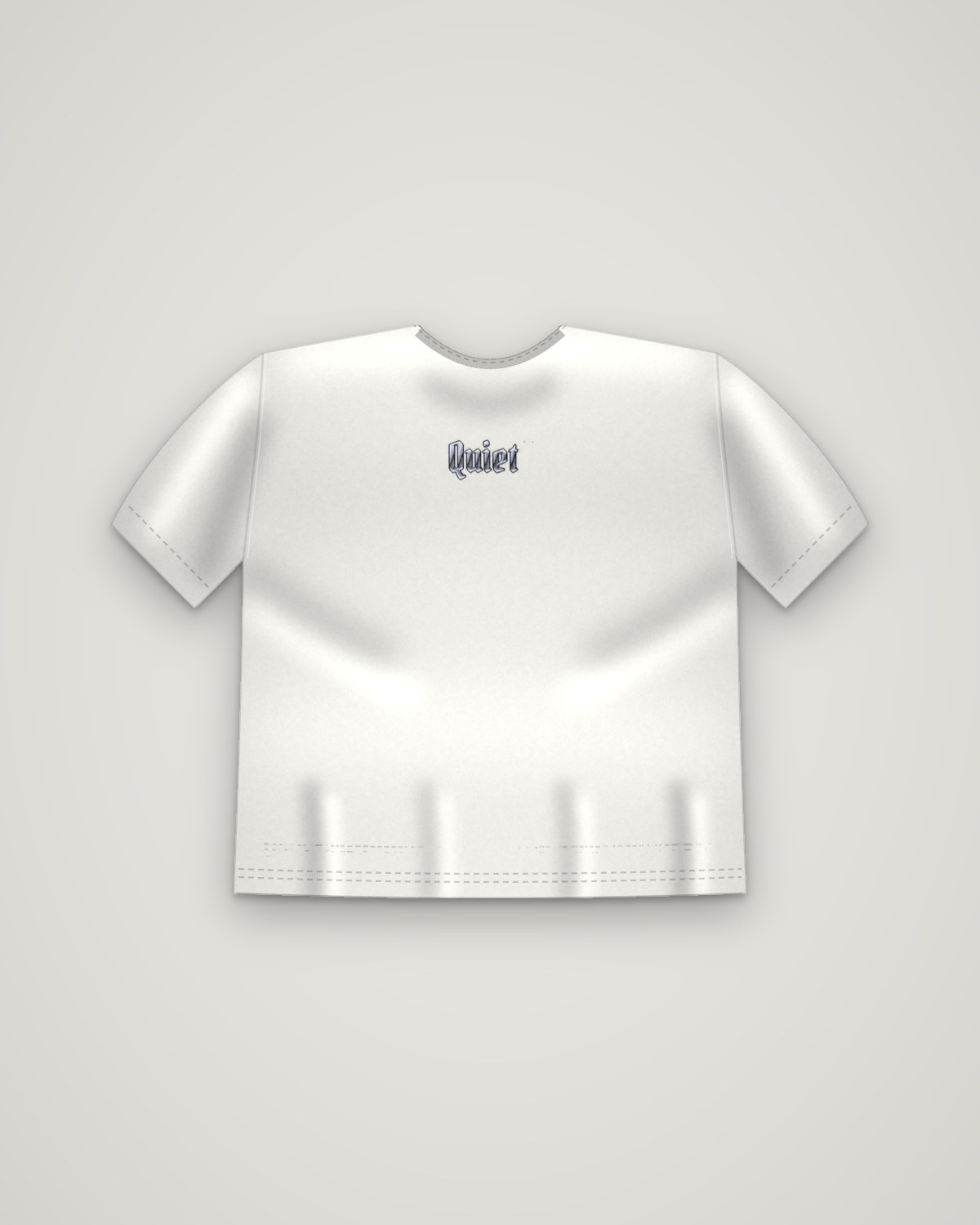 QUIET BUT LOADING T-SHIRT – Vorderseite